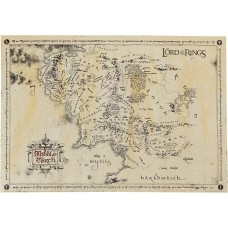Плакат Lord of the Rings Parchment poster Middle Earth (GB eye), ,